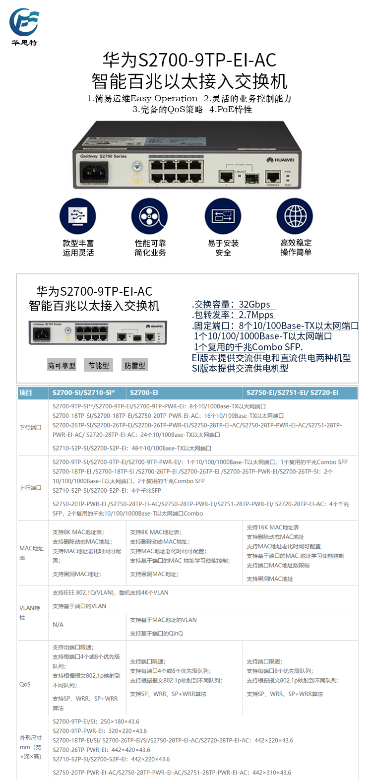 S2700-9TP-EI-AC 詳情頁(yè)