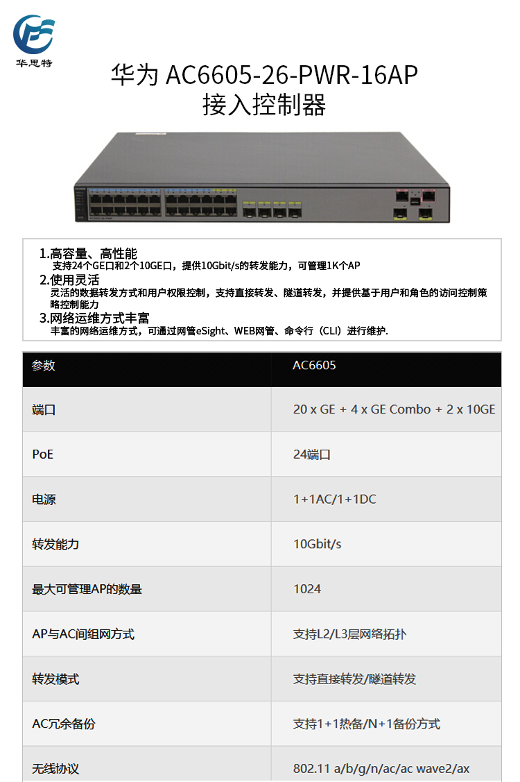 AC6605-26-PWR-16AP 詳情頁(yè)