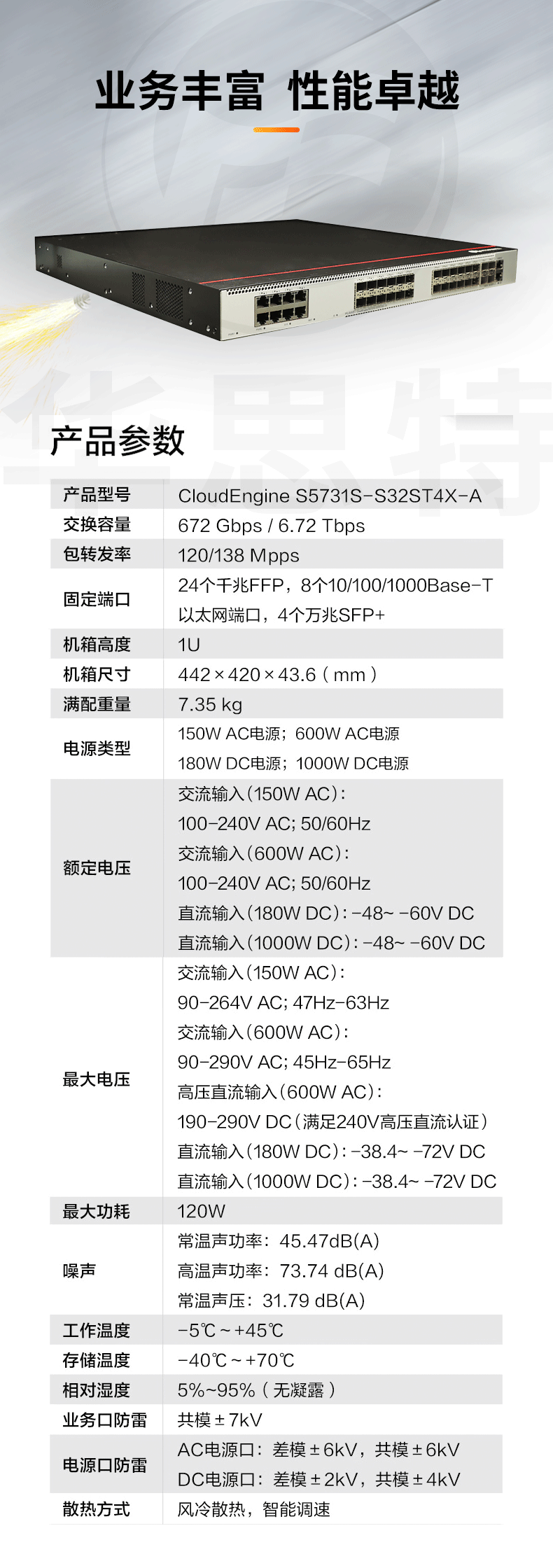 華為交換機(jī) S5731S-S32ST4X-A