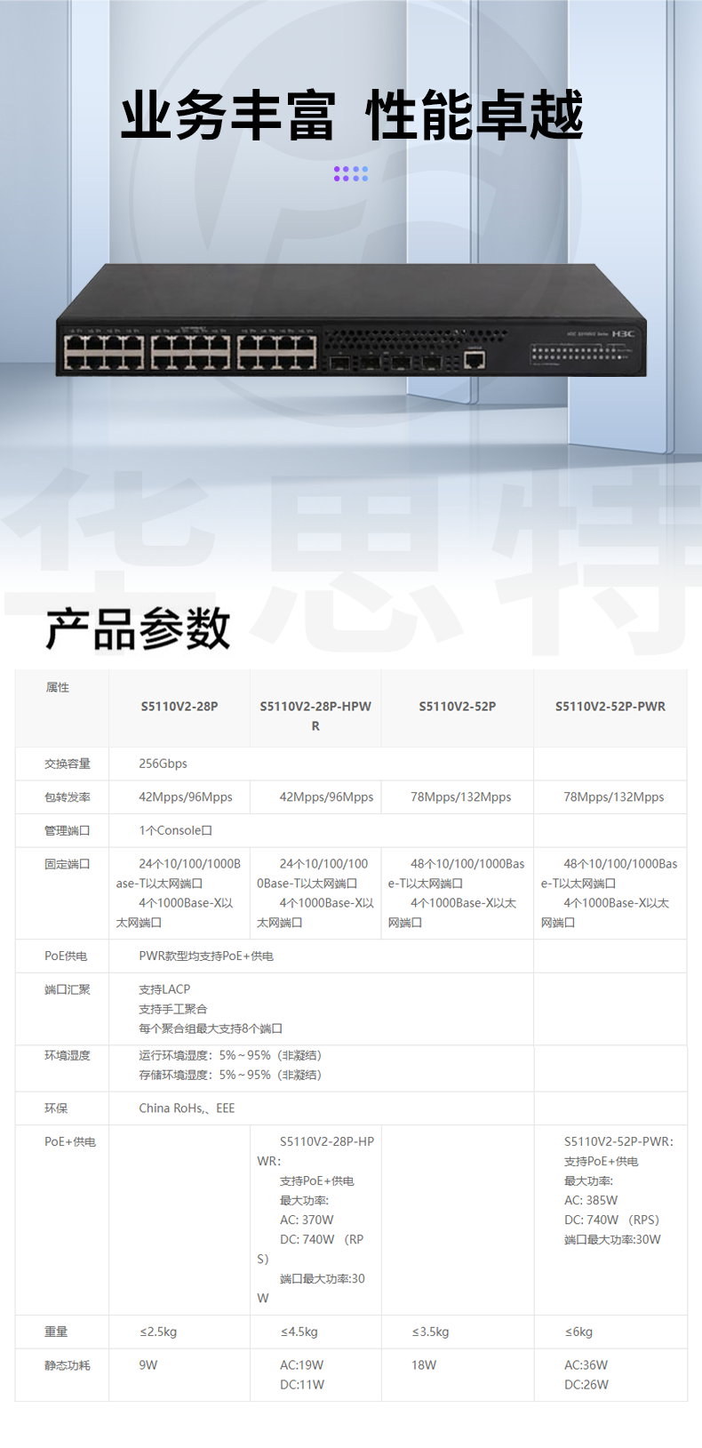 H3C交換機(jī) LS-S5110V2-28P-HPWR-H1